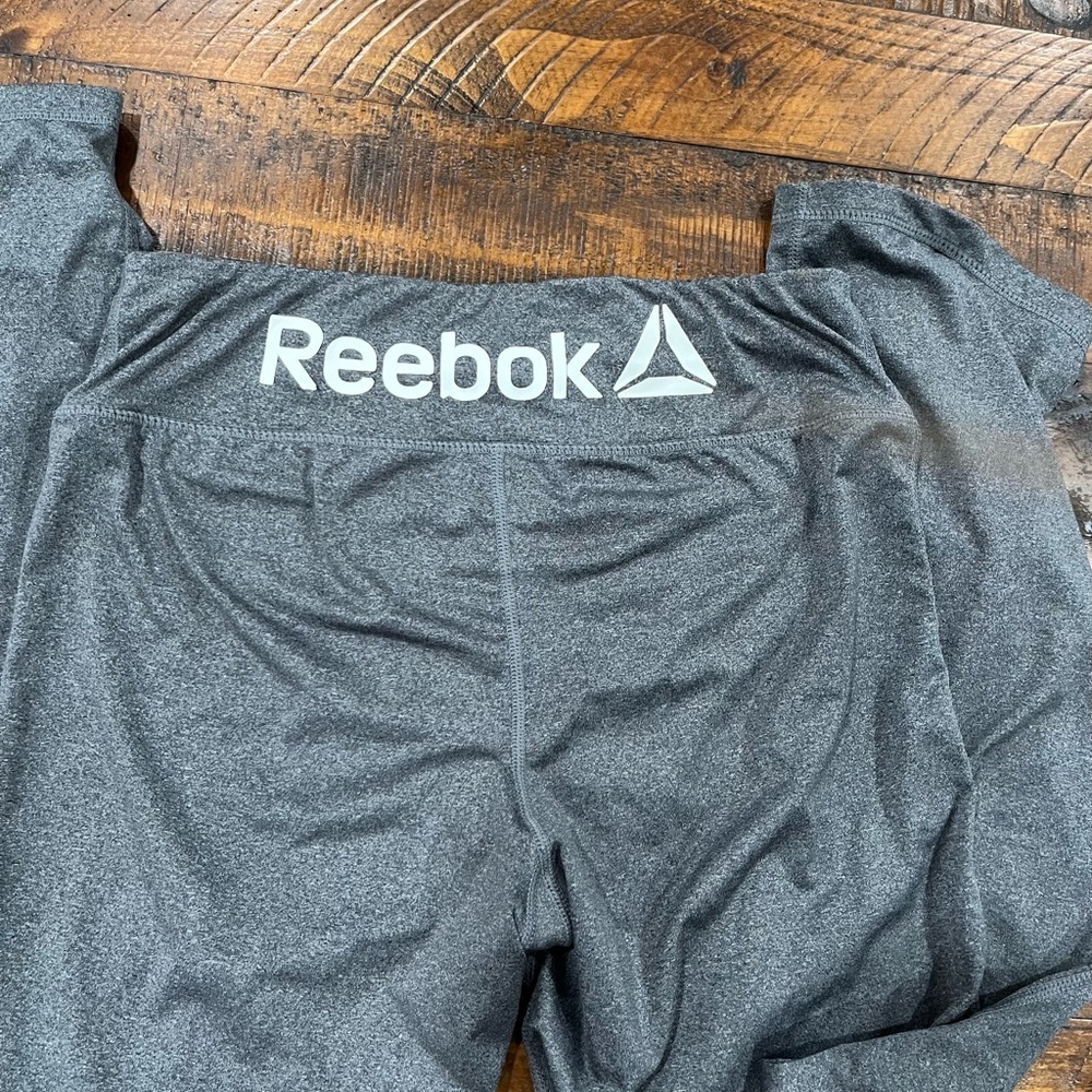 Reebok Charcoal Women's Flared Leggings - Picture 4 of 4